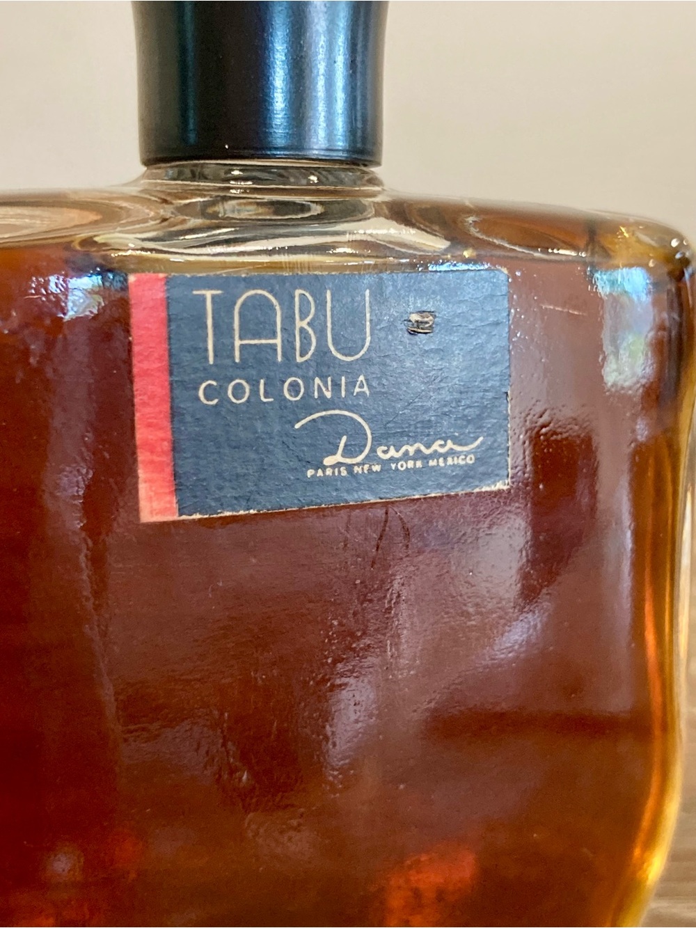 Vintage Dana Tabu Cologne Perfume Made In Mexico Colonia Original Old - Picture 3 of 10
